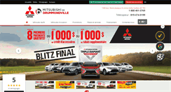 Desktop Screenshot of mitsubishidrummondville.com